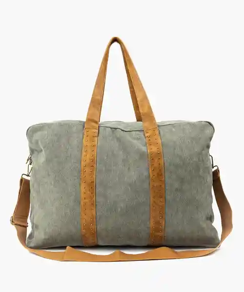 Bolso Tachas Verde Lounge