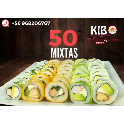 Promo Sushi 50 Mixtas Premium