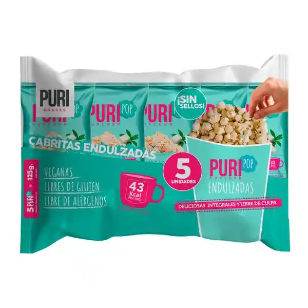 Puripop Pop Corn Endulzado