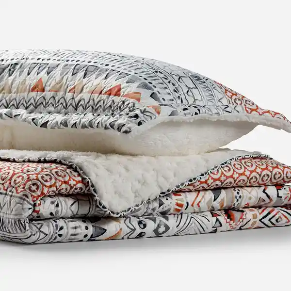 Quilt Urban Estampado Sherpa Iker Super King Rosen