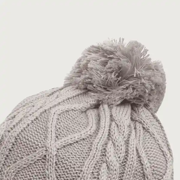 Gorro Melange de Niño Gris Talla S Opaline