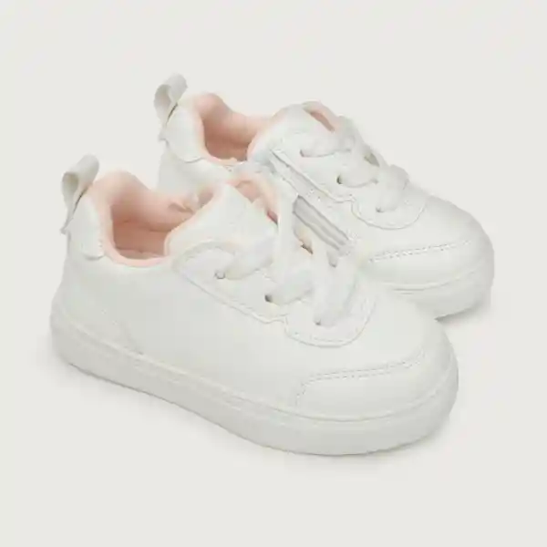 Zapatillas Urbana Niña Blanco Talla 19 Opaline