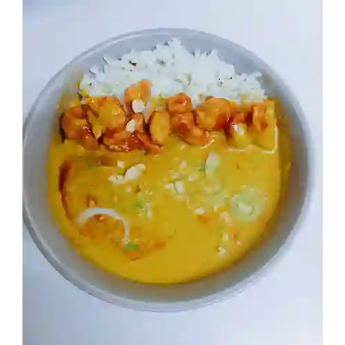 Pollo Al Curry Rojo