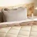 Set Funda de Almohada de Microfibra Beige 50 x 90 cm Casaideas