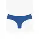 Bikini Calzón Culote Tanga Azul Talla S Samia