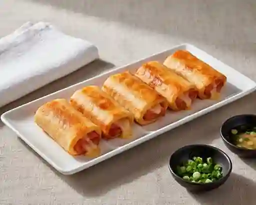 Arrollado Jamón y Queso (5U)