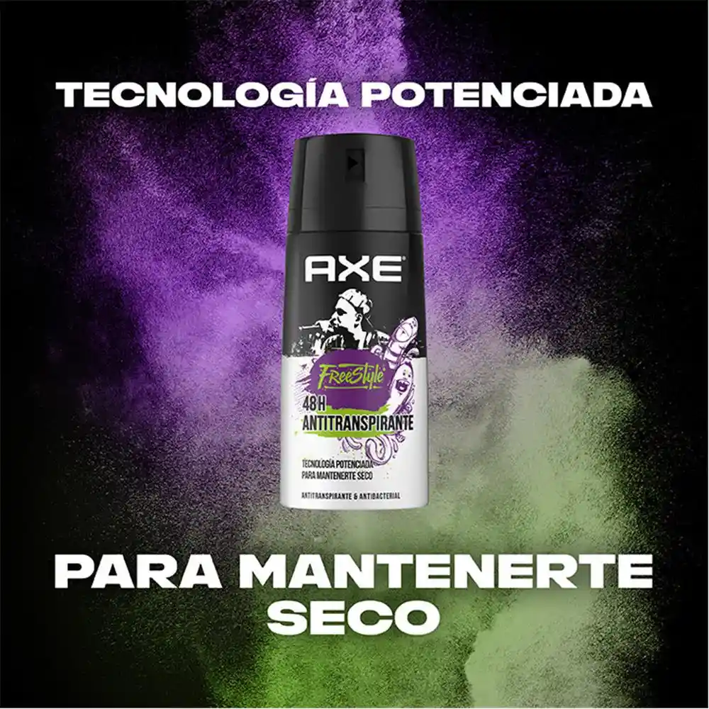 Axe Antitranspirante en Spray Corporal Freestyle