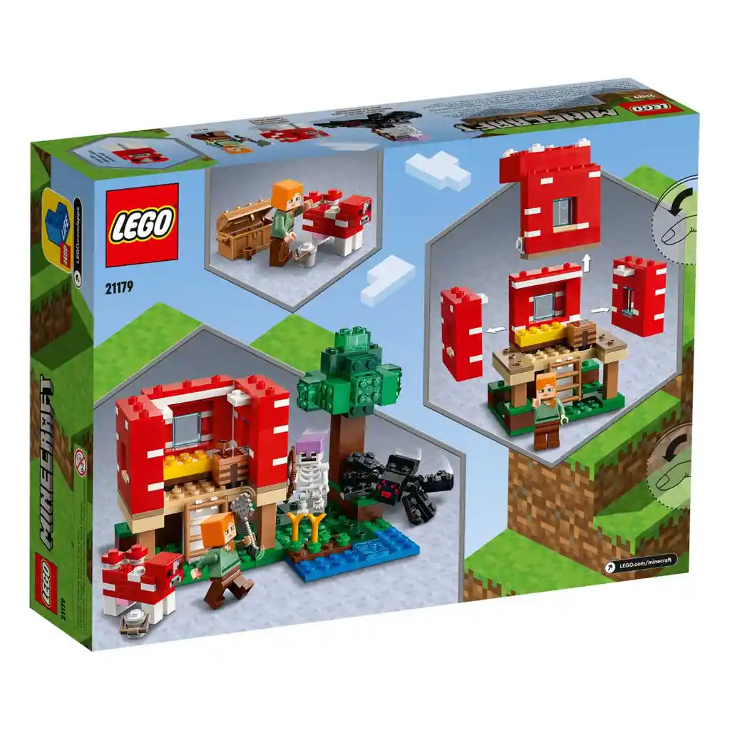 Lego Set de Construcción la Casa Champiñón