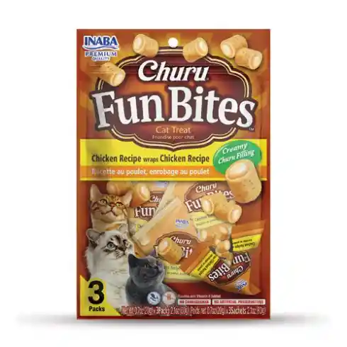 Inaba Churu Fun Bites Sabor - Pollo