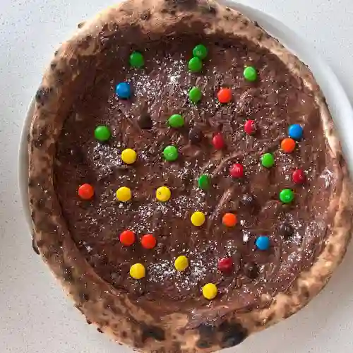 Pizza Nutella - M&m