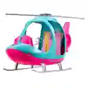 Barbie explora y descubre helicoptero