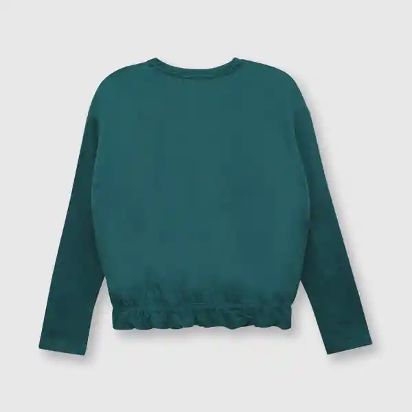 Polera de Niña Sport Green Verde Talla 2A Colloky