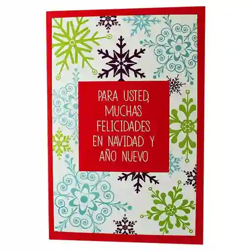 Tarjeta Saludo Happydays Cariã±o Ext 126