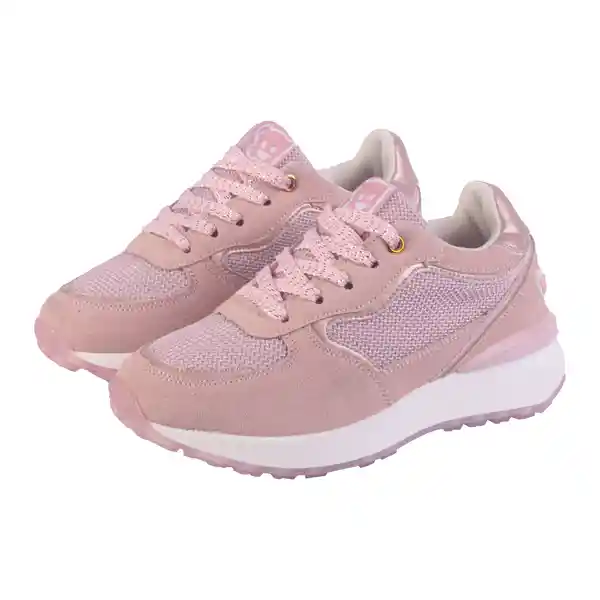 Zapatillas Urbana Niña Rosado Talla 33 Pillin