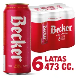 Becker Cerveza Roja