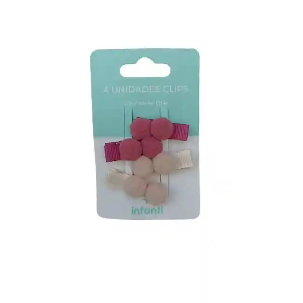 Infanti Pack Pinches Pompones