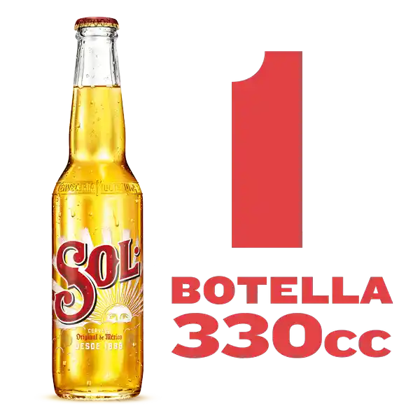 Sol Cerveza 330 cc