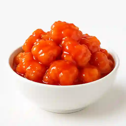 Pollo agridulce 1 porcion