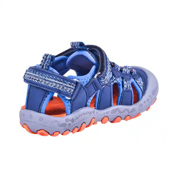 Sandalias Bebe Niño Azul Pillin 24