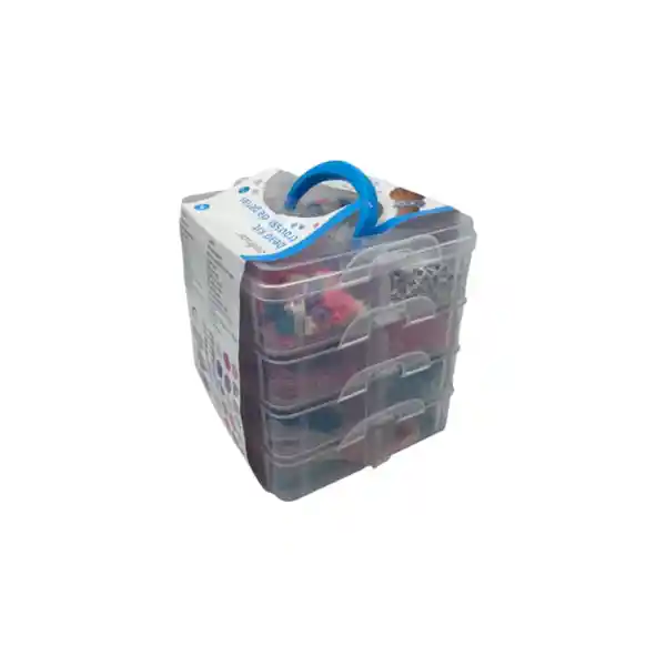 Miniso Organizador de Diy Beads Con Capas