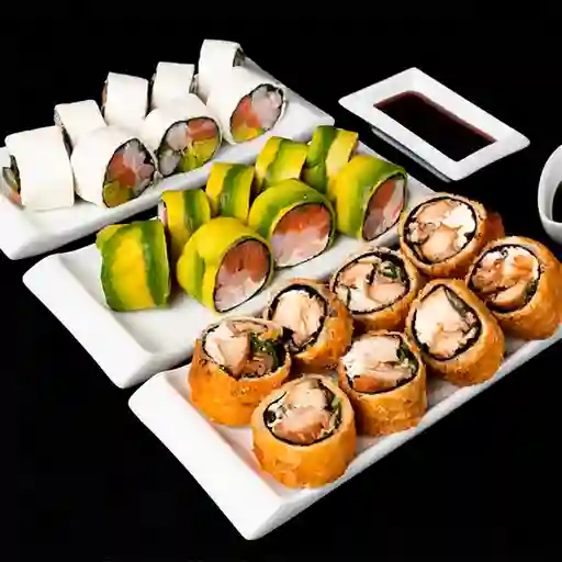 Promoción 40 Piezas Mixtas O Tempura