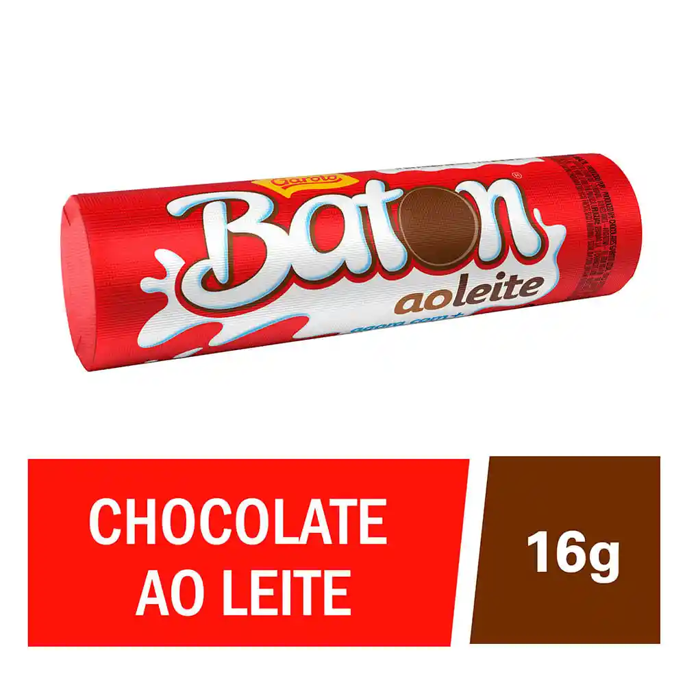 Garoto · Baton Chocolate Con Leche