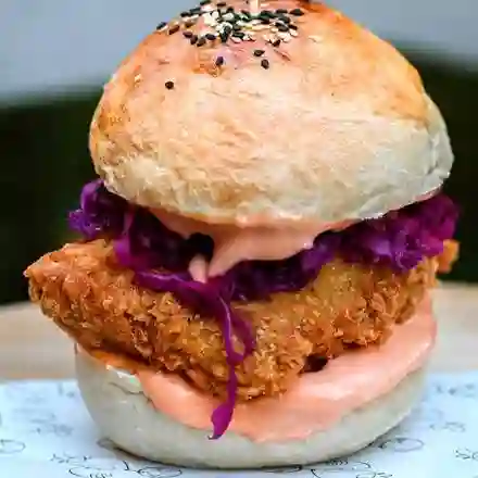 American Chicken-slaw Sandwich
