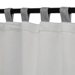 Cortina Blackout Con Presillas Tweed Gris 140 x 240 cm Casaideas