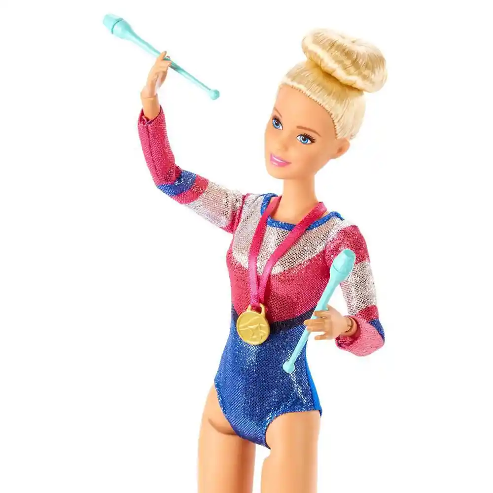 Barbie Set de Muñeca Gimnasia