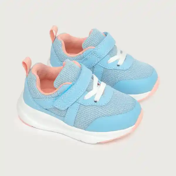 Opaline Zapatillas Deportiva Liviana de Niña Denim Talla 18