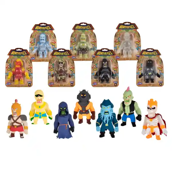 Monster Flex Figura de Colección Strech de Goma Que se Estira