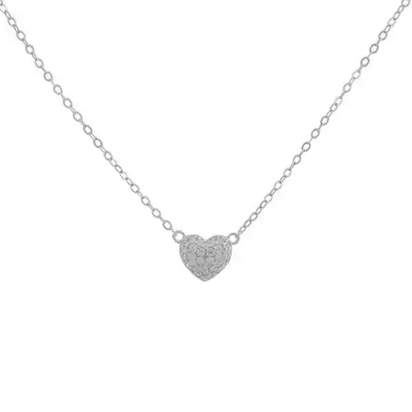 Boaz Collar Corazón Plata