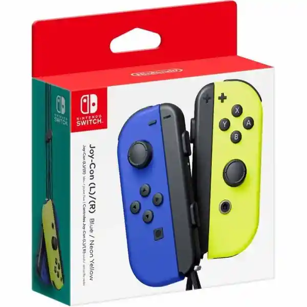 Nintendo Switch Joy Con Blue/ Yellow