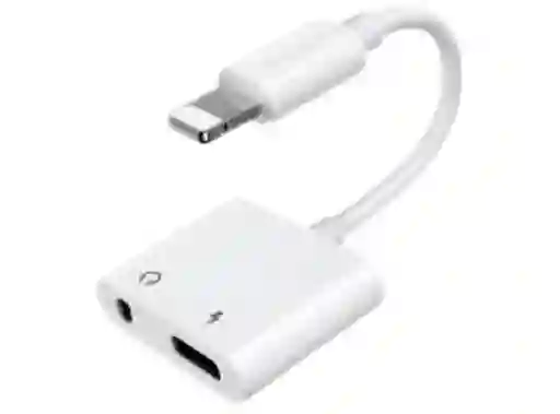 Adaptador Para Audífonos y Carga