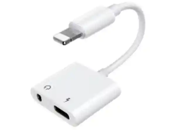 Adaptador Para Audífonos y Carga