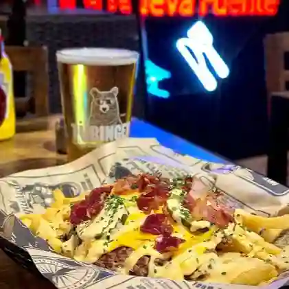 Burger & Bacon Fries