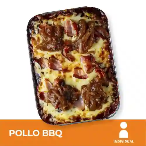 Pollo Bbq + Pancitos de Ajo