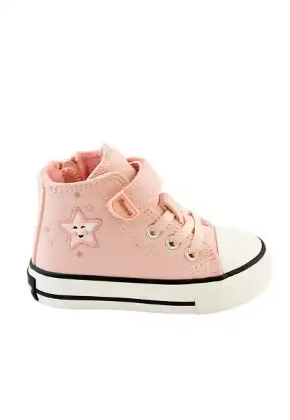 Zapatillas Urbana Caña Principiante Niña Rosado 22 829 Ficcus