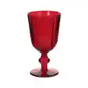 Copa de Vino Con Relieve Navidad 250 mL Casaideas