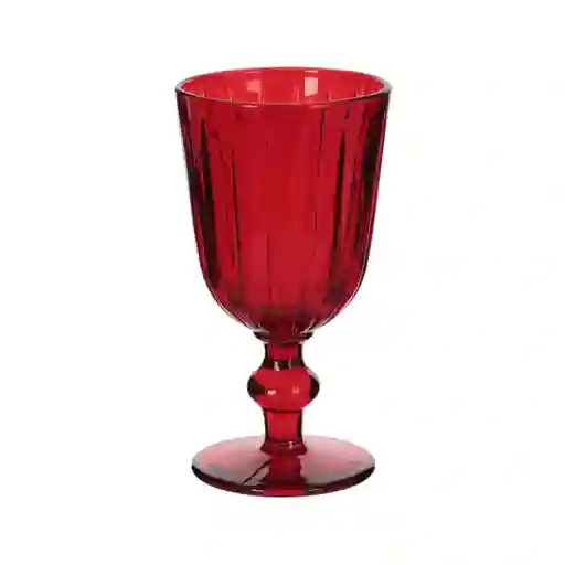 Copa de Vino Con Relieve Navidad 250 mL Casaideas