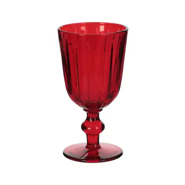 Copa de Vino Con Relieve Navidad 250 mL Casaideas