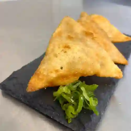 (4 Un) Empanaditas Camarón Queso