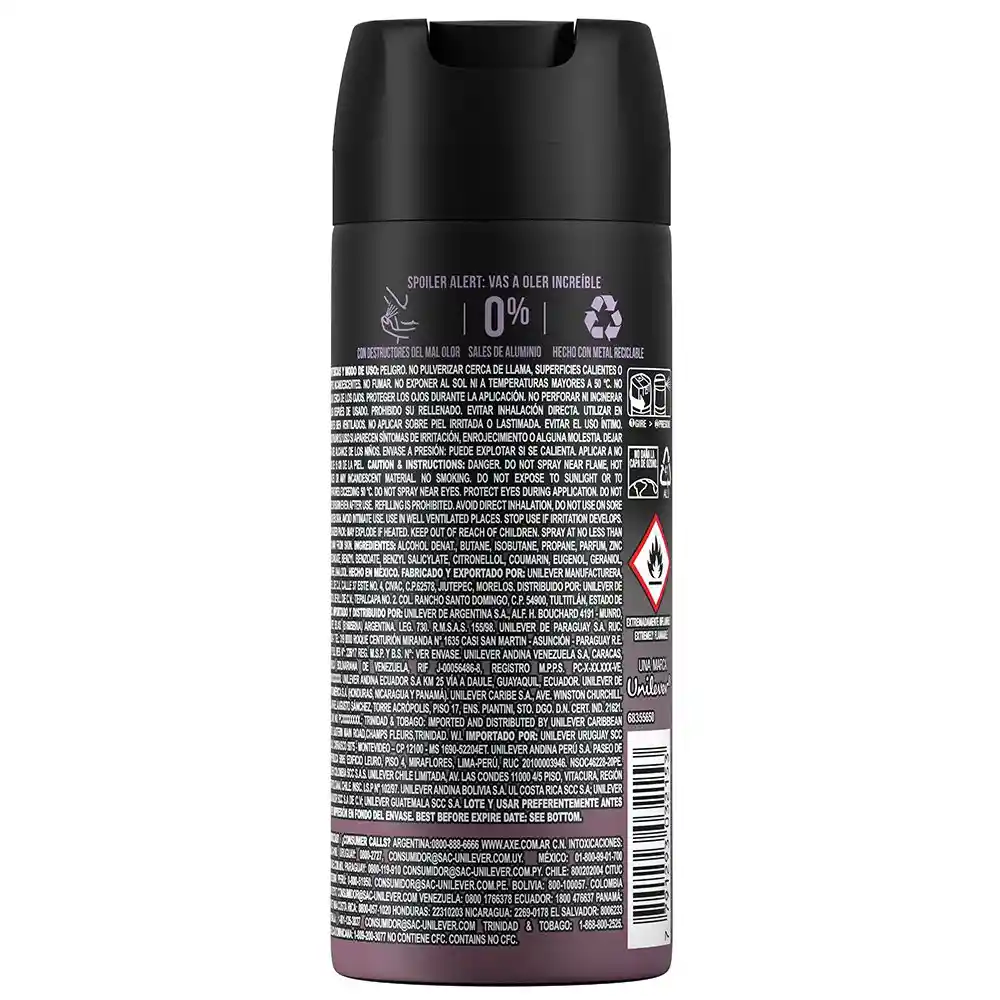 Axe Desodorante Black Night Spray