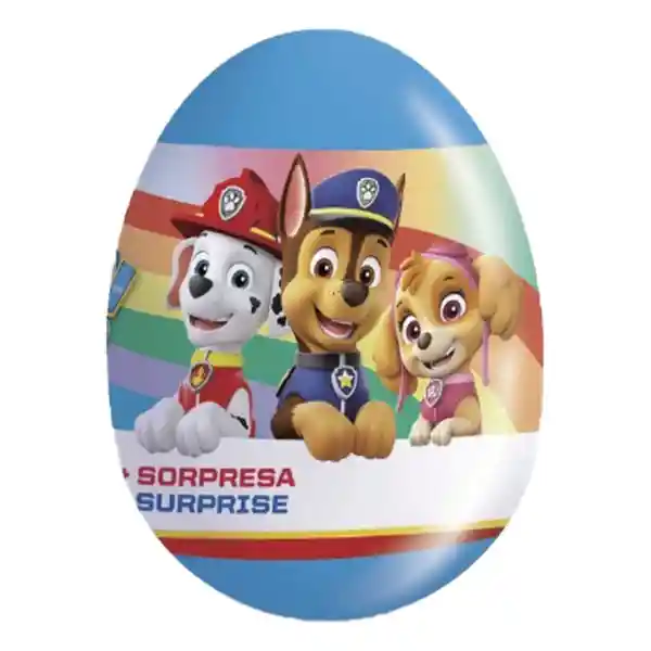 Paw Patrol Huevo Sorpresa Con Mini Jell