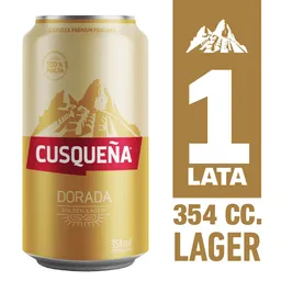 Cusqueña Cerveza Golden Lager 4.8°