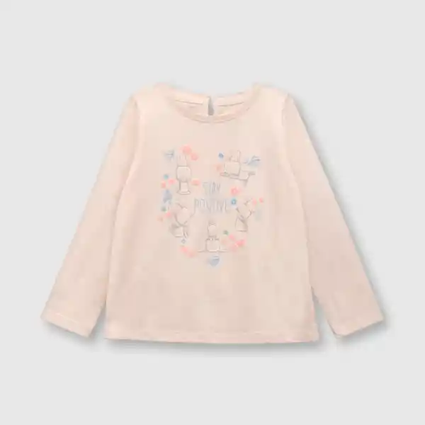 Polera Conejitos Bloosom de Bebé Niña Bloosom T. 12/18M Colloky