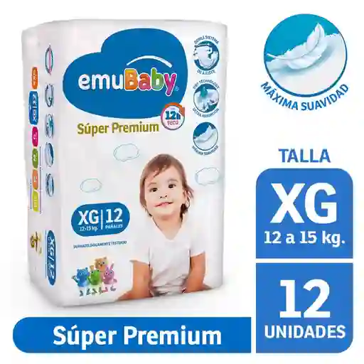 Emubaby Pañal Desechable Súper Premium XG