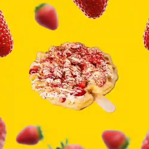 Waffle Pop Frutilla Lovers
