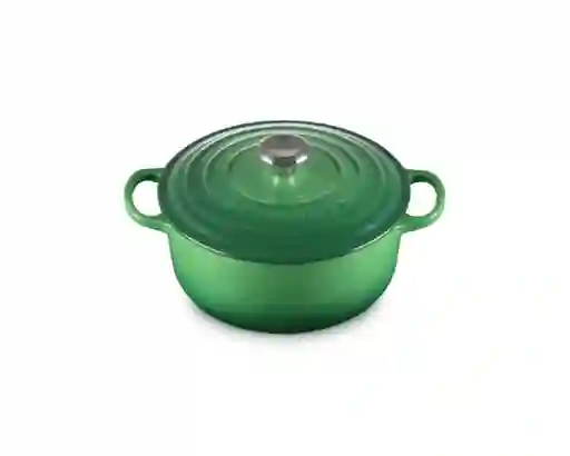 Olla Cocotte Redonda Verde Bamboo 2.4 L 20 cm Le Creuset