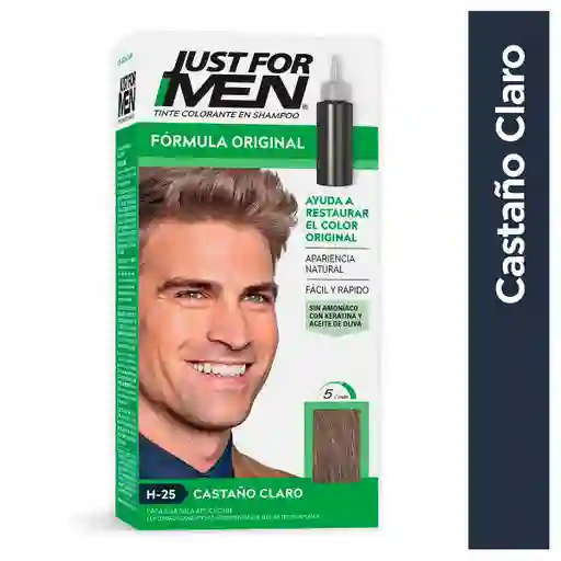 Just For Men Shampoo Colorante Castano Claro